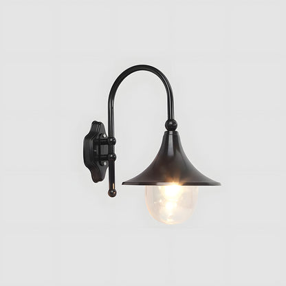 IP54 Vintage Zwarte Buitenwandlamp – Klassiek Lantaarnontwerp voor Buiten