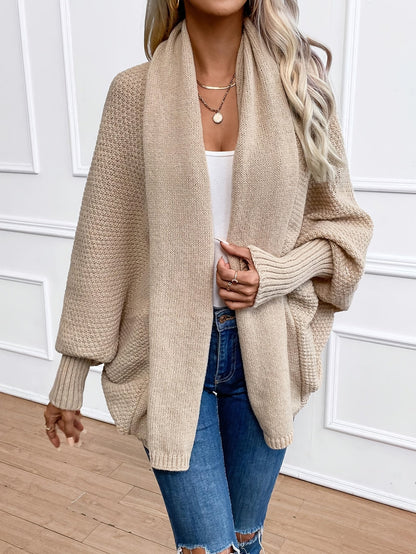 Elegante Kasjmier Gebreide Damesvest met Lange Mouwen | Perfect voor de Winter