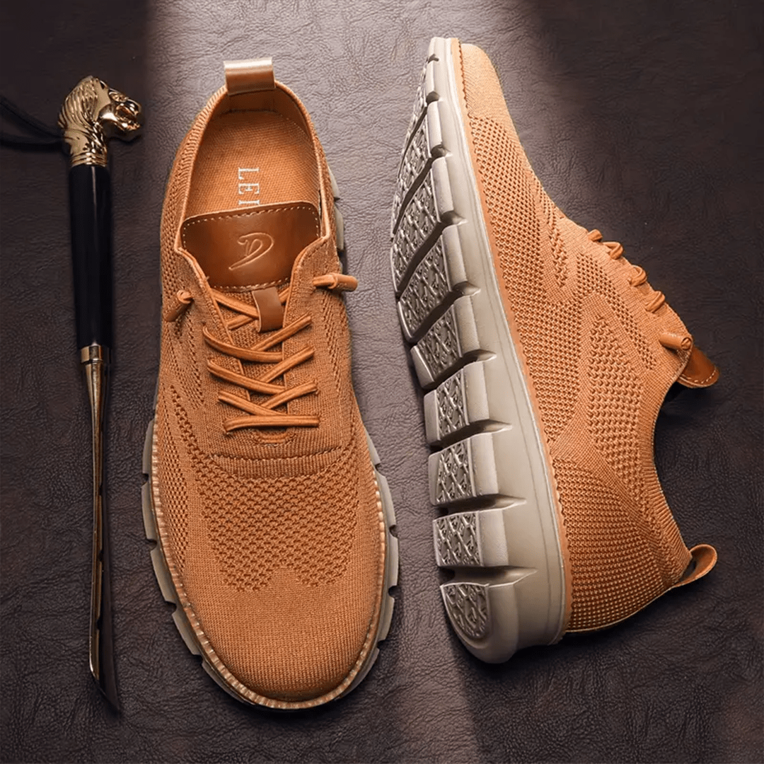 Ultrabequeme Herrenschuhe mit atmungsaktivem Design