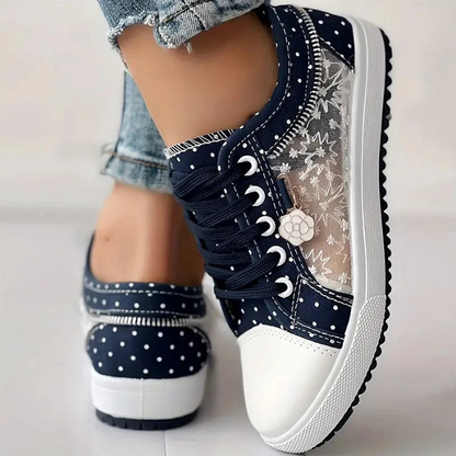 Caro | Comfortabele Wandelschoenen Dames met Brede Pasvorm