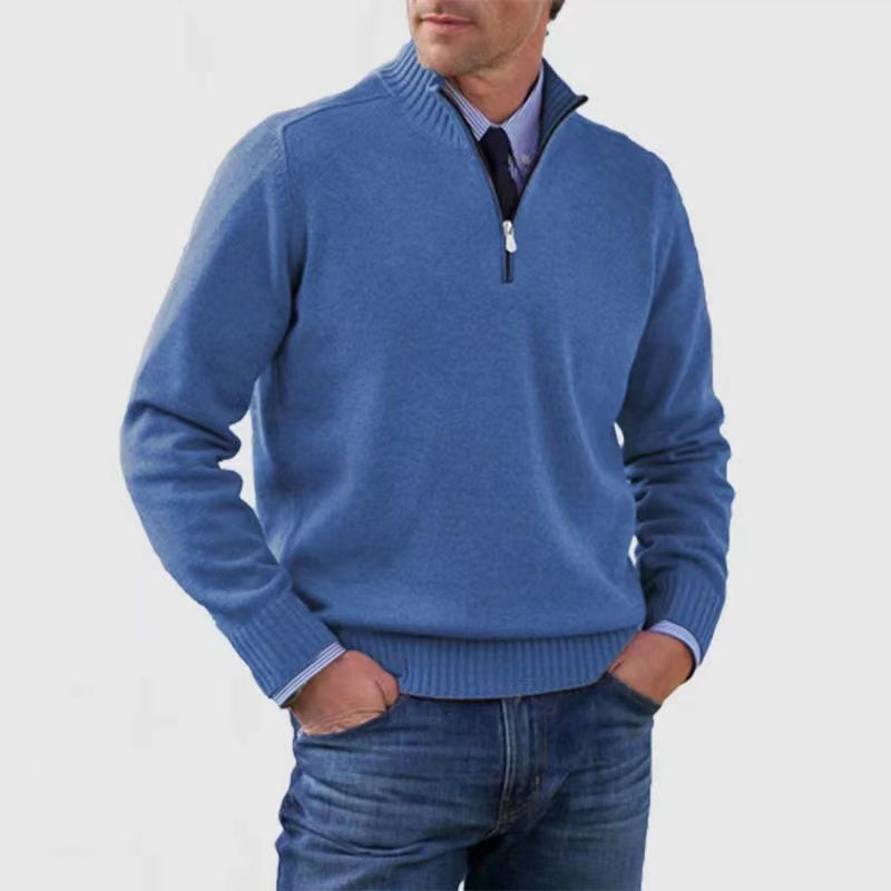 Herentrui met Halve Rits – Comfortabel, Warm & Stijlvol