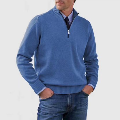 Herentrui met Halve Rits – Comfortabel, Warm & Stijlvol