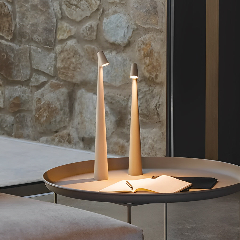 Nordic Minimalistische Tafellamp | Draadloze LED Leeslamp | Dinnerlamp