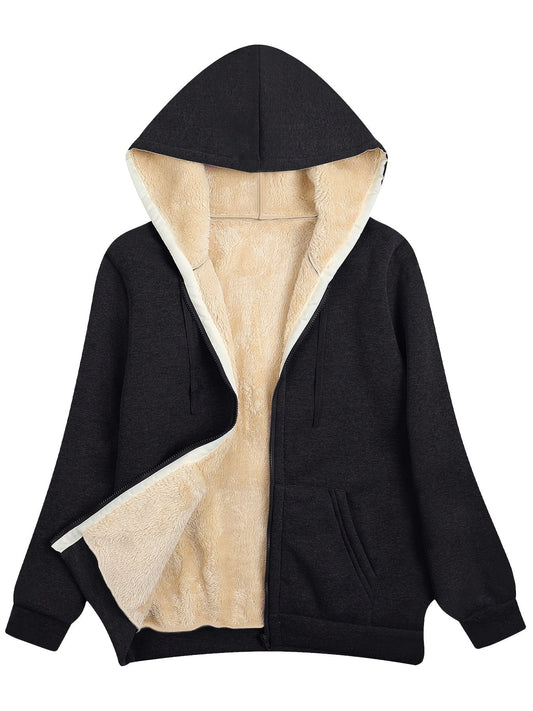 Comfortabele dames zip-up jas – Ideaal voor dagelijks gebruik