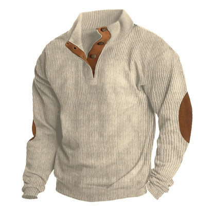 Heren Trui met Lange Mouwen – Comfortabel en Warm voor Herfst & Winter