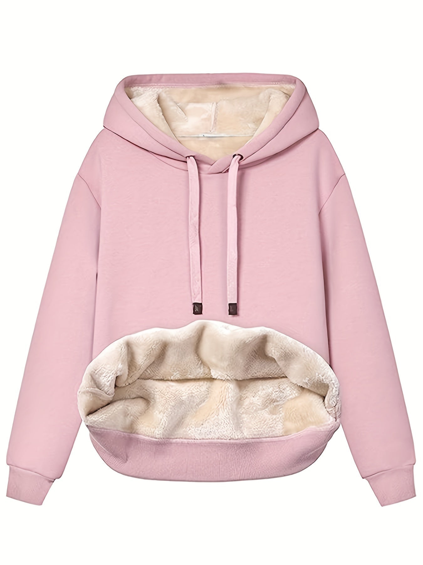 Dames Fleece Hoodie met Capuchon | Perfect voor Casual Dagen