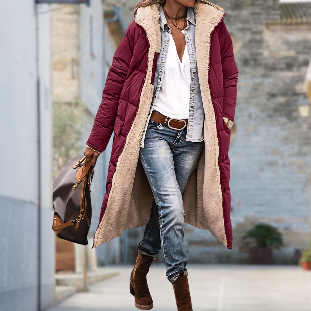 Winddichte en Waterdichte Winterjas voor Dames – Warm en Stijlvol