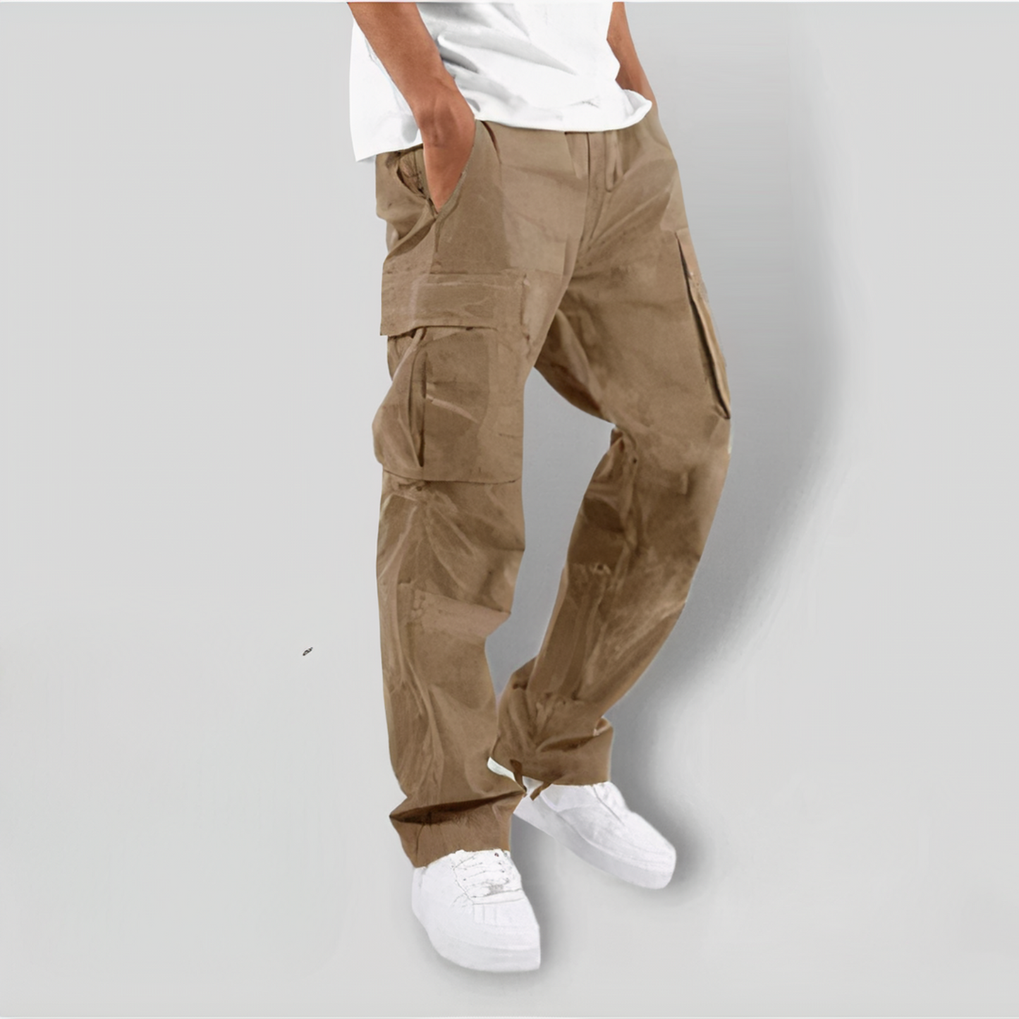 Heren Cargobroek – Casual & Functioneel voor Herfst/Winter