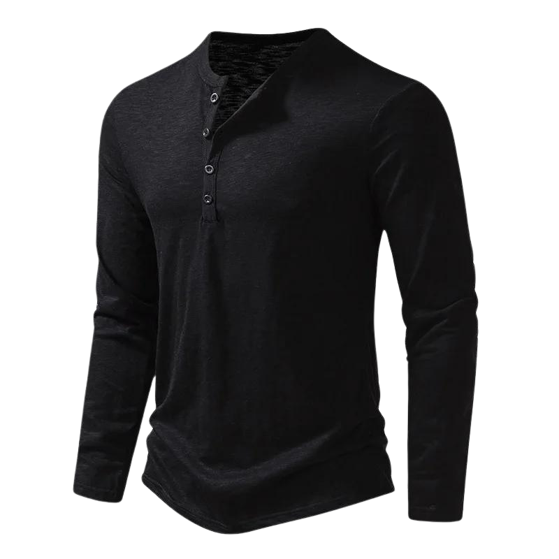 Heren Longsleeve Shirt – Veelzijdig & Comfortabel voor Elke Dag