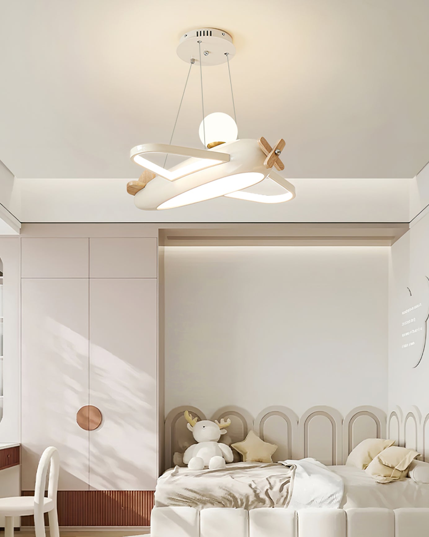 Aircraft Hanglamp voor Kinderkamers - Speels en Functioneel Design Pendant Lamp Myna Mode