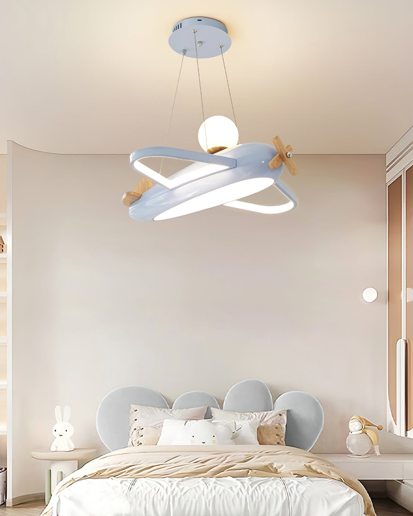 Aircraft Hanglamp voor Kinderkamers - Speels en Functioneel Design Pendant Lamp Myna Mode