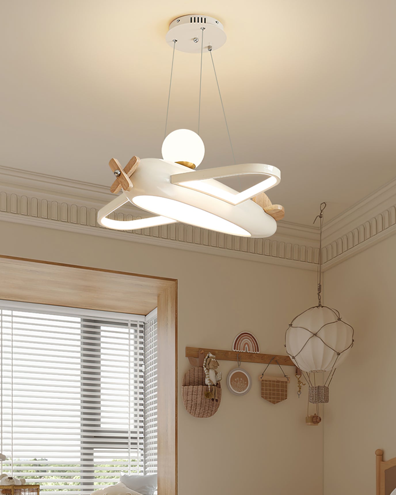 Aircraft Hanglamp voor Kinderkamers - Speels en Functioneel Design Pendant Lamp Myna Mode