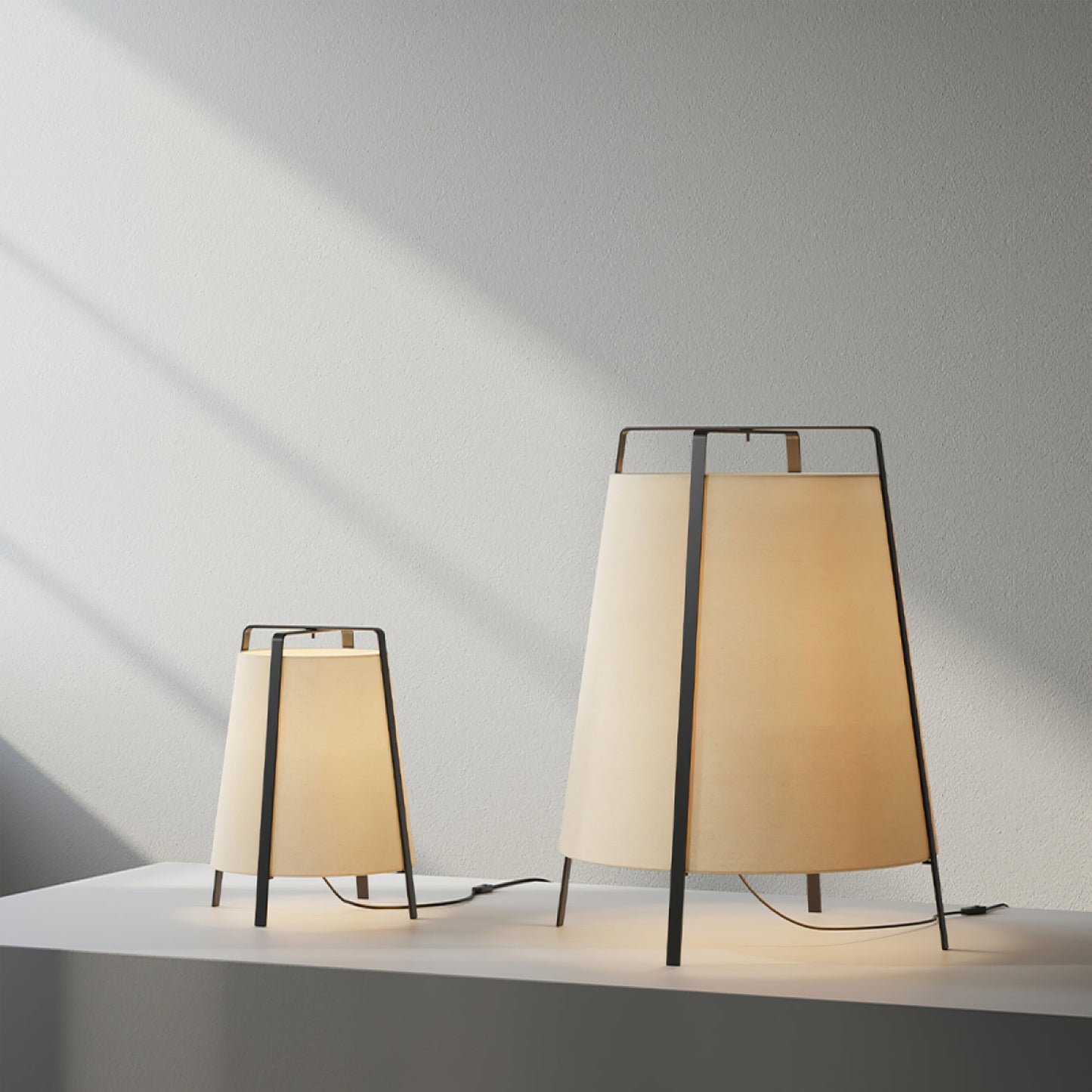 Akane Tafellamp - LED Verlichting met Stijlvolle Oriëntaalse Ontwerpen Table lamp Myna Mode
