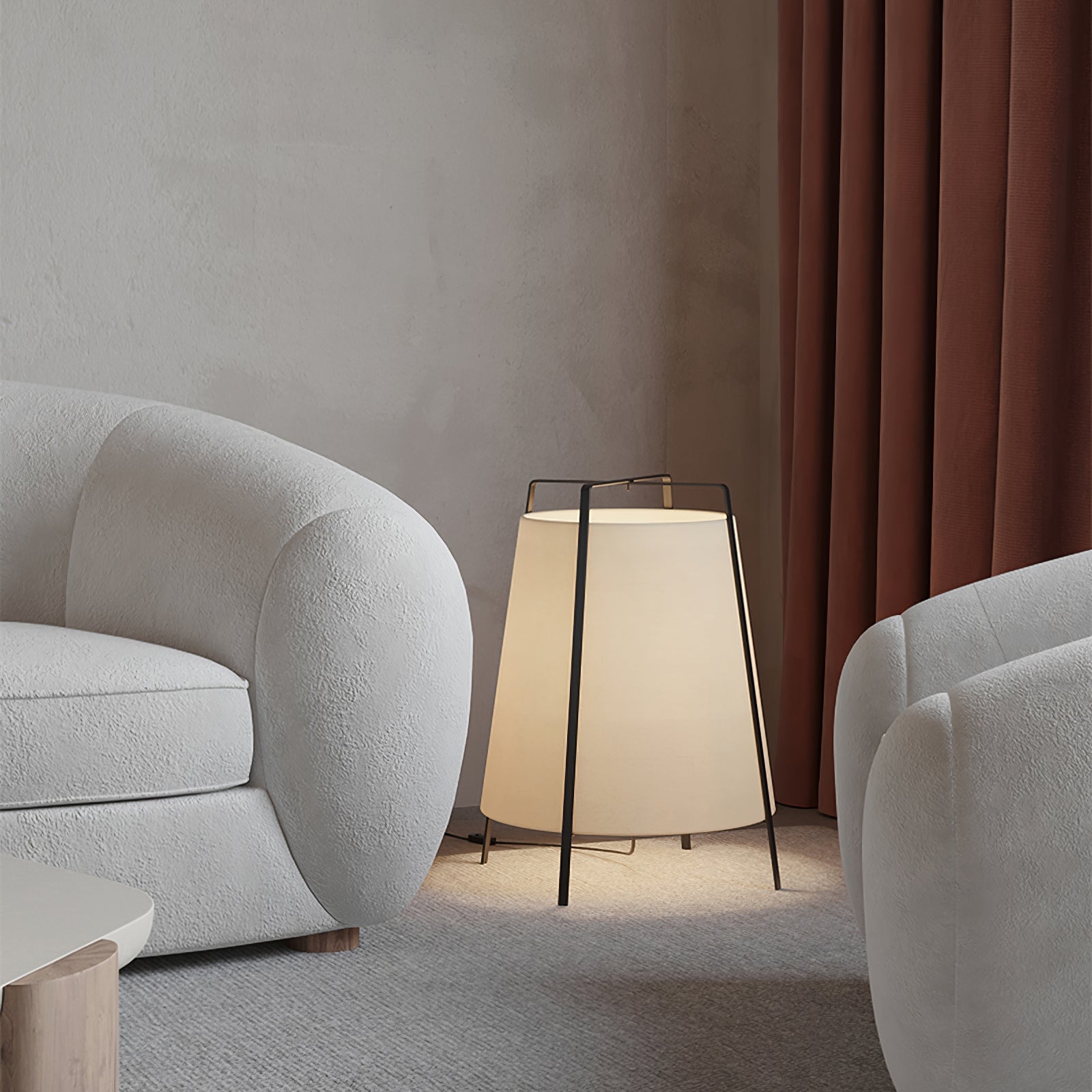 Akane Tafellamp - LED Verlichting met Stijlvolle Oriëntaalse Ontwerpen Table lamp Myna Mode