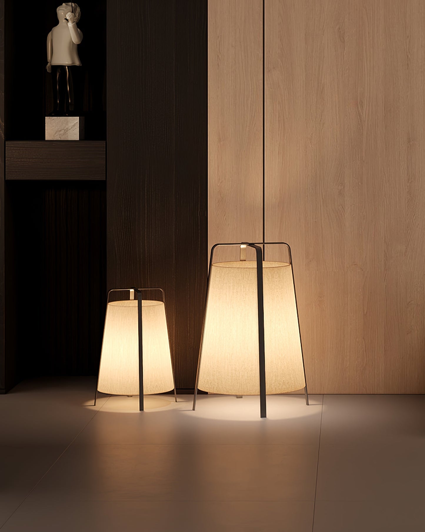 Akane Tafellamp - LED Verlichting met Stijlvolle Oriëntaalse Ontwerpen Table lamp Myna Mode