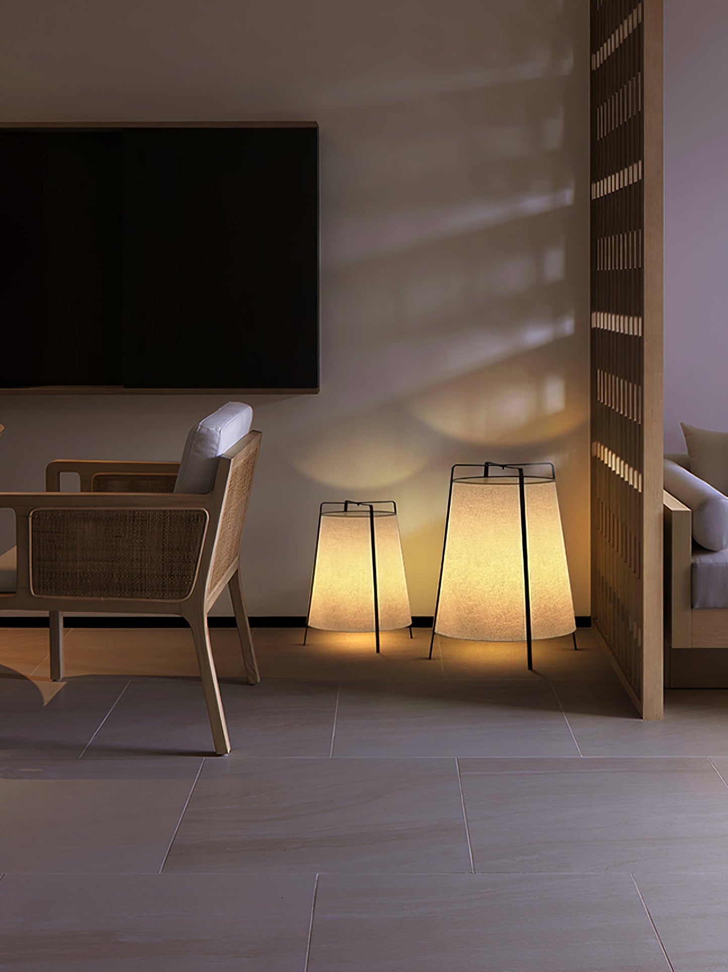 Akane Tafellamp - LED Verlichting met Stijlvolle Oriëntaalse Ontwerpen Table lamp Myna Mode