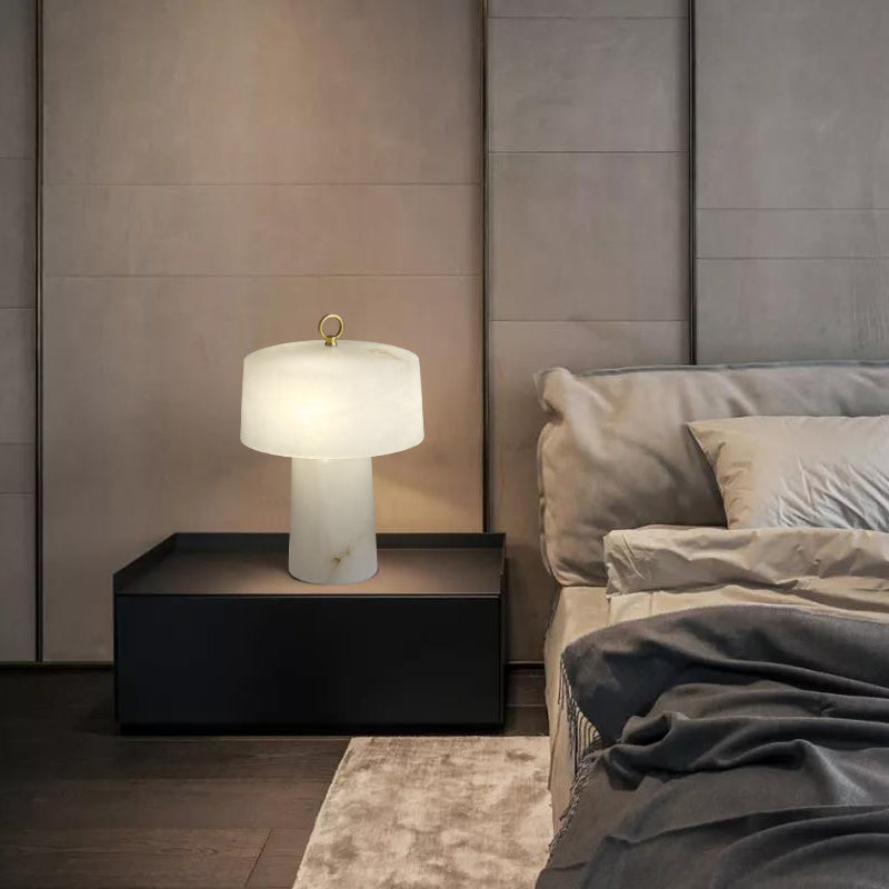 Alabaster Tafellamp - Vintage Stijl Alabaster Lamp Met Luxe Design Table lamp Myna Mode