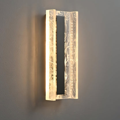 Alberta Wandlamp | Elegante Muurverlichting met Drie Kleurinstellingen | Brass en Acryl | Binnenverlichting Wall Lamp Myna Mode
