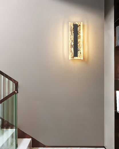 Alberta Wandlamp | Elegante Muurverlichting met Drie Kleurinstellingen | Brass en Acryl | Binnenverlichting Wall Lamp Myna Mode