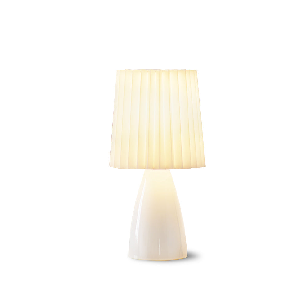 Apollo Tafellamp - Stijlvolle Keramische Lamp met Stof, Moderne Verlichting voor Binnen
