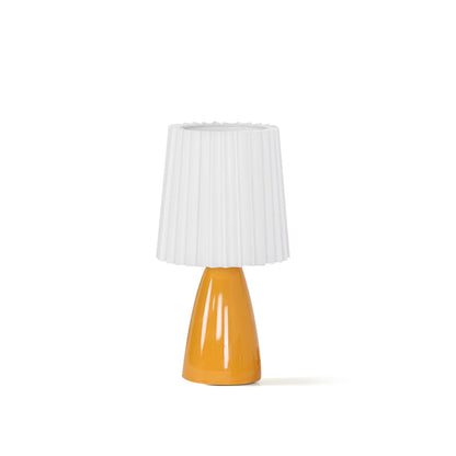 Apollo Tafellamp - Stijlvolle Keramische Lamp met Stof, Moderne Verlichting voor Binnen