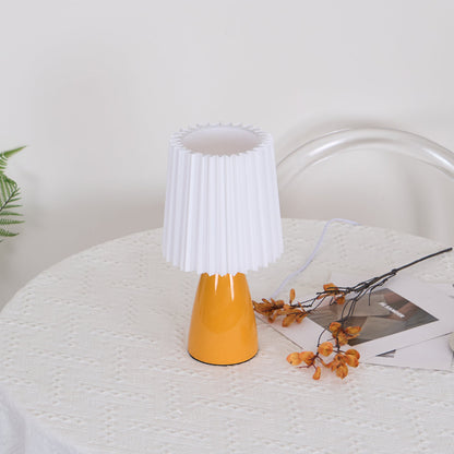 Apollo Tafellamp - Stijlvolle Keramische Lamp met Stof, Moderne Verlichting voor Binnen