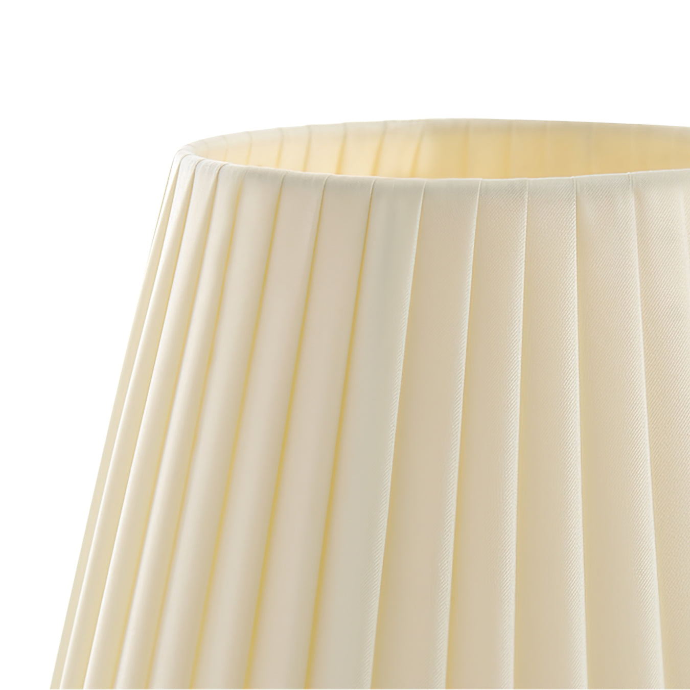 Arstid Tafel Lamp | Stijlvolle Metaal & Stof Lamp met Geel Plissé Lampenkap