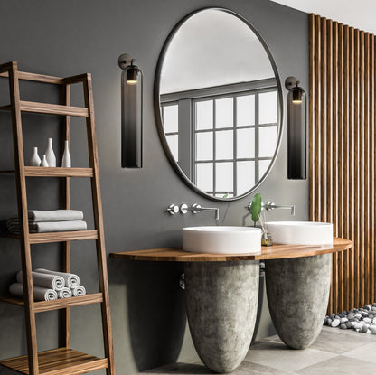 Art Glass – Wandlamp van Glas en Metaal | 48 cm Hoog | Verkrijgbaar in 7 Glaskleuren