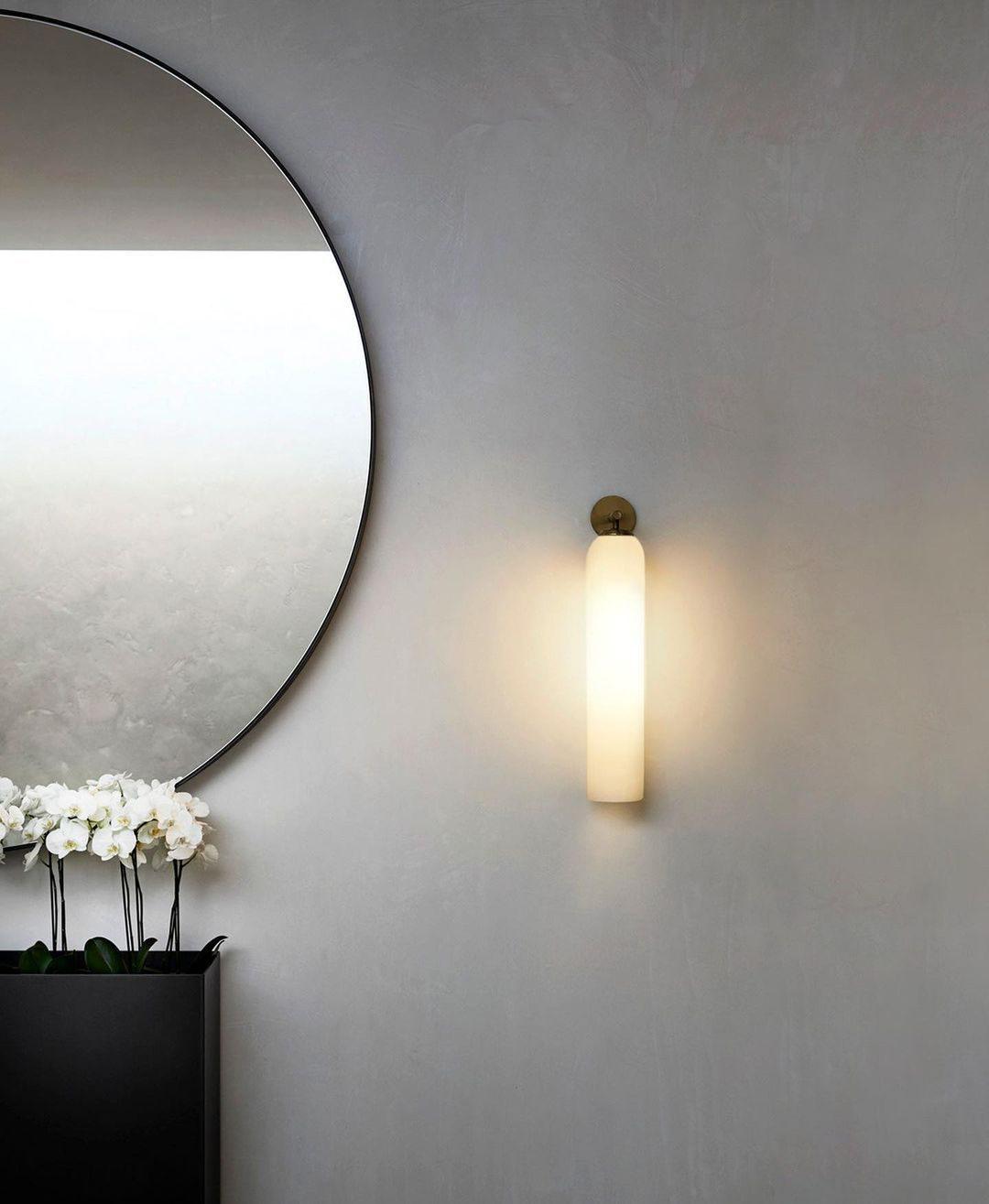 Art Glass – Wandlamp van Glas en Metaal | 48 cm Hoog | Verkrijgbaar in 7 Glaskleuren