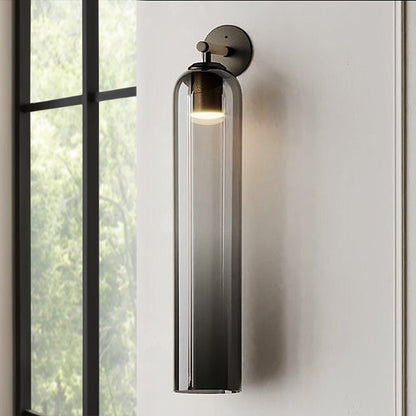 Art Glass – Wandlamp van Glas en Metaal | 48 cm Hoog | Verkrijgbaar in 7 Glaskleuren