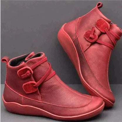 Orthopädische Damenstiefel – Bequeme Knöchelstiefel mit Unterstützung