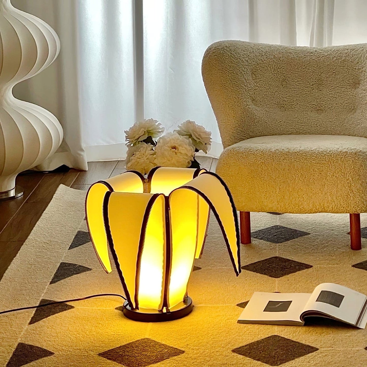 Banana Tafellamp - Unieke Tafellamp voor Slaap- en Woonkamer