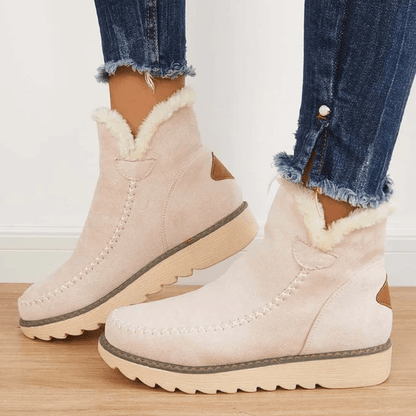 Super Comfortabele & Warme Dames Winterlaarzen – Antislip & Zacht Gevoerd