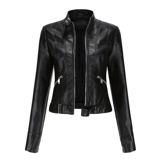 Dames Leren Jas Elegant – Echt Leder & Tijdloos Design