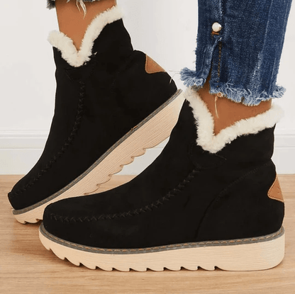 Super Comfortabele & Warme Dames Winterlaarzen – Antislip & Zacht Gevoerd