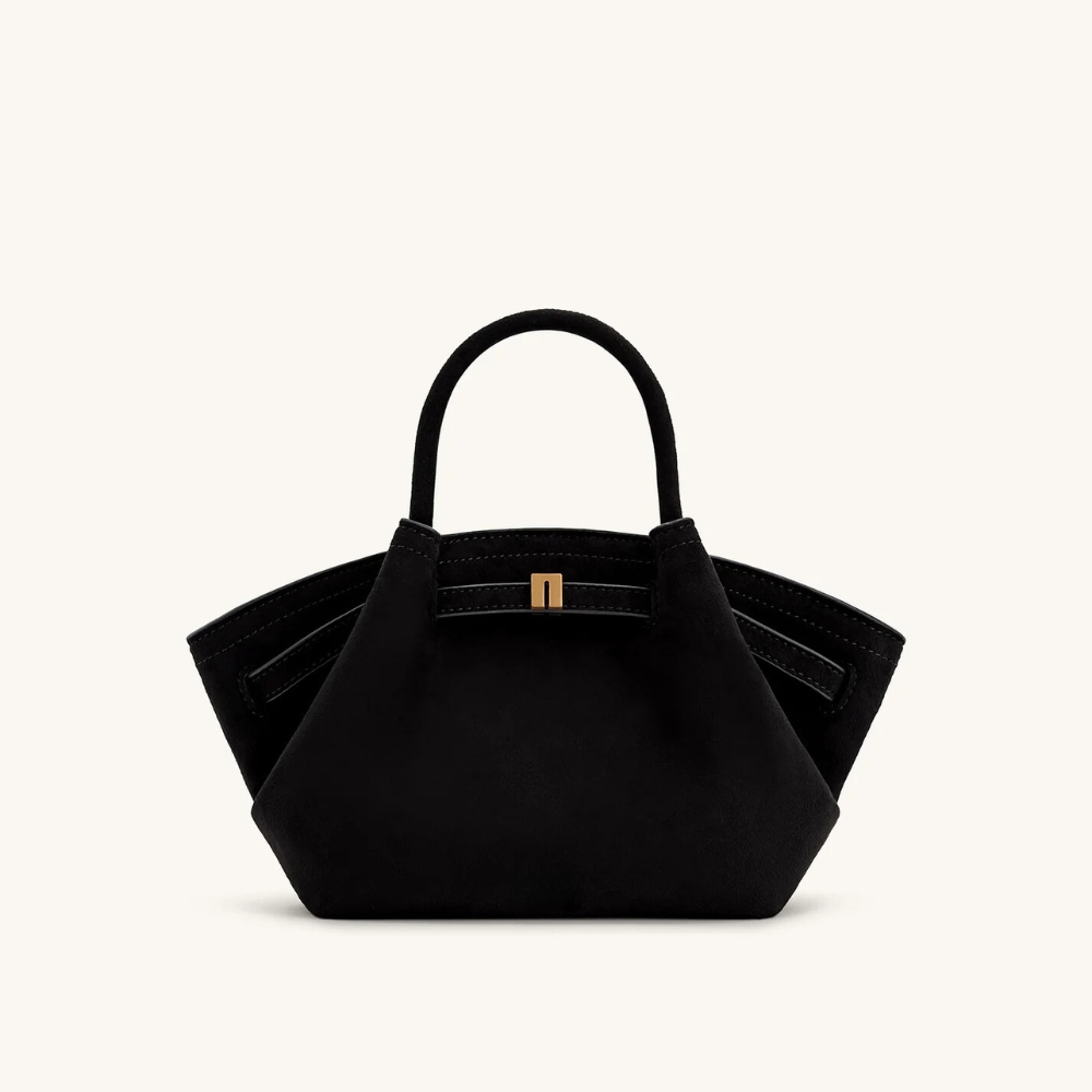 Mini Tote Tasche aus veganem Wildleder – Elegant, kompakt & tierfreundlich