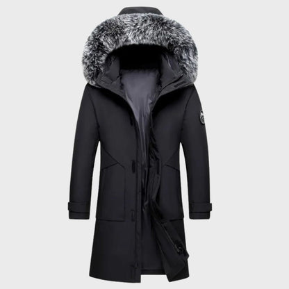 Thermo Waterdichte Winterjas met Bontvoering – Damesjas voor Koude Dagen