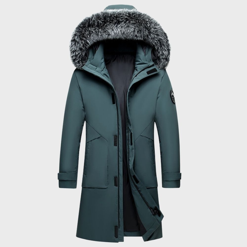 Thermo Waterdichte Winterjas met Bontvoering – Damesjas voor Koude Dagen