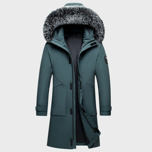 Thermo Waterdichte Winterjas met Bontvoering – Damesjas voor Koude Dagen