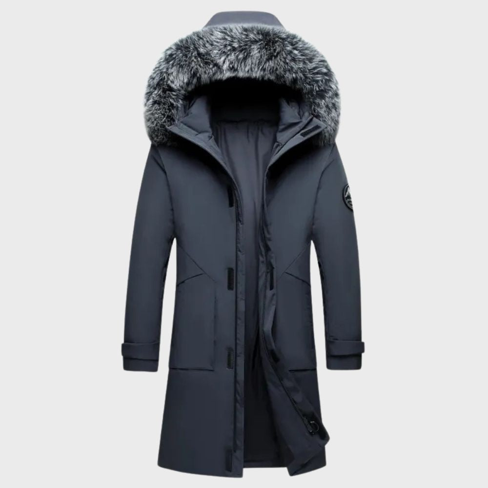 Thermo Waterdichte Winterjas met Bontvoering – Damesjas voor Koude Dagen