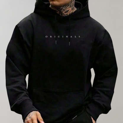 Heren Streetwear Hoodie – Casual Loose Fit Sweatshirt met Minimalistisch Design