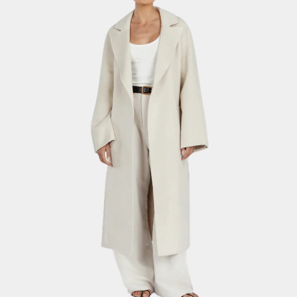 Stilvolle Damenjacke – Premium Lange Jacke mit Tailliertem Schnitt