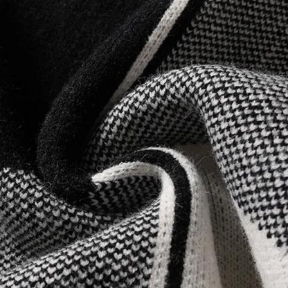 Herren Strickpullover – Dickes Material – Geometrisches Muster – Trendy & Bequem