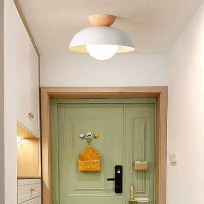 Moderne minimalistische Deckenleuchte – Halbeinbau-Modell