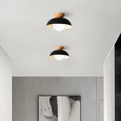Moderne minimalistische Deckenleuchte – Halbeinbau-Modell