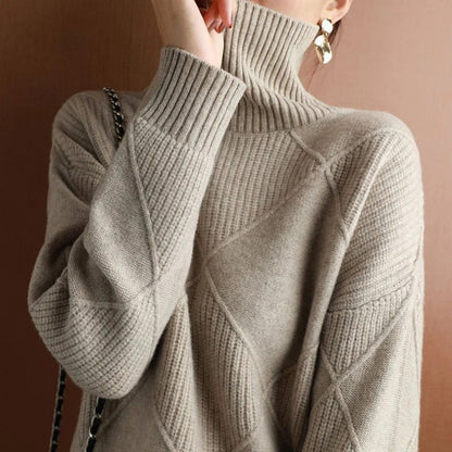 Dames Coltrui van Katoen – Klassiek & Warm voor Herfst/Winter