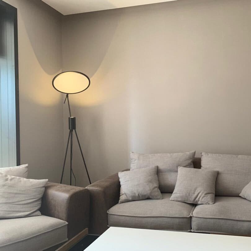 Celeste Vloerlamp - Minimalistisch Design met Warm Licht en Verstelbare Hoogte
