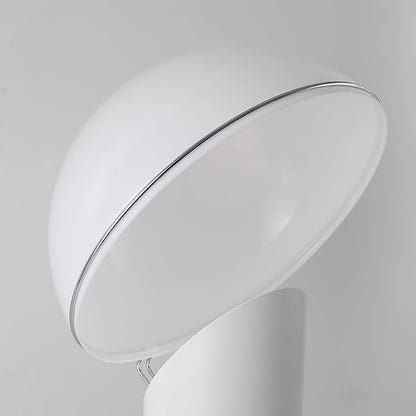 Ciot Vloerlamp - Sculpturale Design Lamp met Lucite Stam en Grote Lampenkap