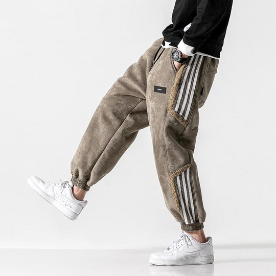 Warme Heren Joggingbroek met Sherpa Voering – Urban Streetstyle