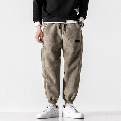 Warme Heren Joggingbroek met Sherpa Voering – Urban Streetstyle